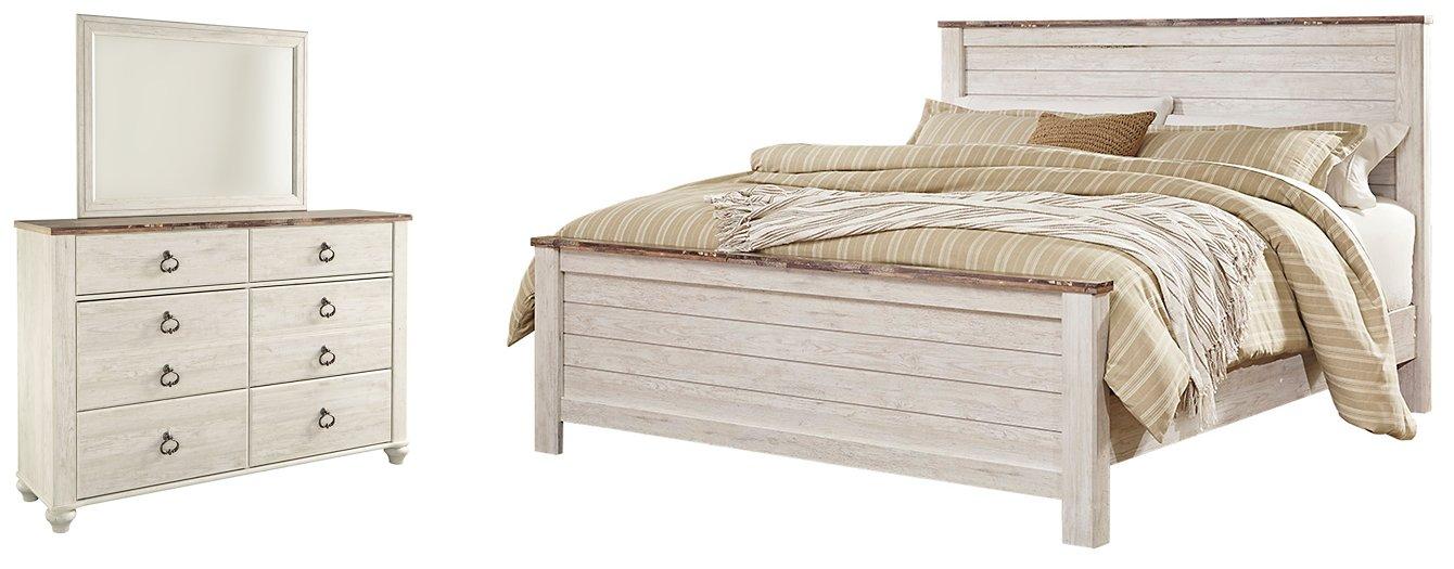 Willowton Bedroom Set - Furniture Bros & Mattress (Bolingbrook, IL)