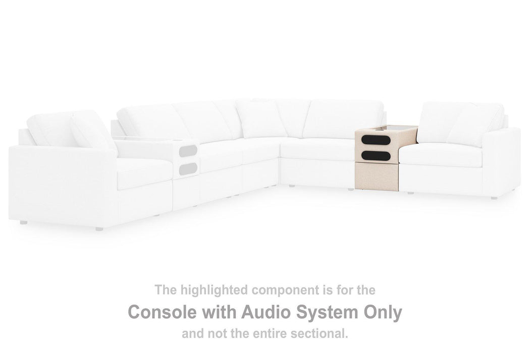 Modmax Balanced Sectional with Audio and Storage Consoles - Furniture Bros & Mattress (Bolingbrook, IL)
