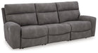 Next-Gen DuraPella Power Reclining Sectional Sofa - Furniture Bros & Mattress (Bolingbrook, IL)