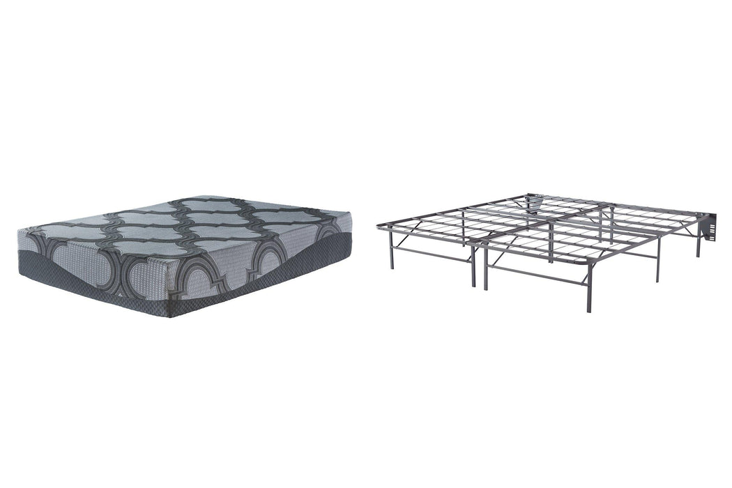 12 Inch Ashley Hybrid Mattress Set - Furniture Bros & Mattress (Bolingbrook, IL)