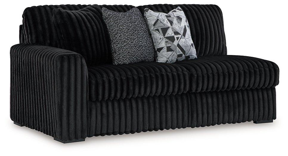 Midnight-Madness Sectional Sofa with Chaise - Furniture Bros & Mattress (Bolingbrook, IL)