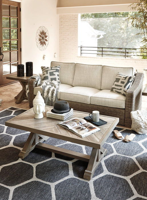 Beachcroft Outdoor Conversation Set - Furniture Bros & Mattress (Bolingbrook, IL)