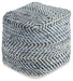 Chevron Pouf - Furniture Bros & Mattress (Bolingbrook, IL)