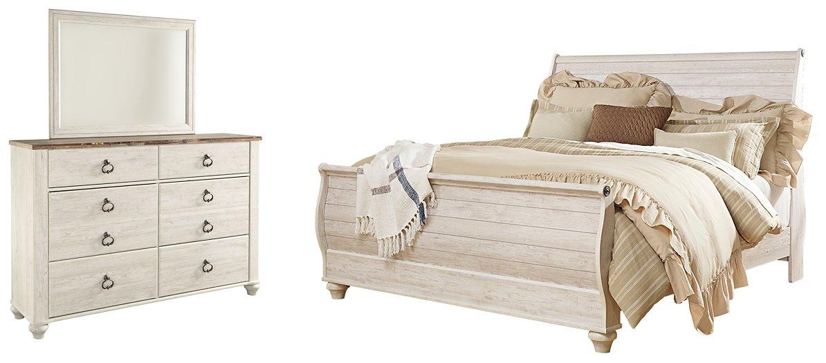 Willowton Bedroom Set - Furniture Bros & Mattress (Bolingbrook, IL)