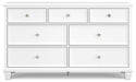 Fortman Dresser and Mirror - Furniture Bros & Mattress (Bolingbrook, IL)