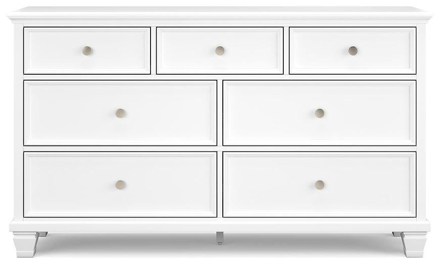 Fortman Dresser and Mirror - Furniture Bros & Mattress (Bolingbrook, IL)
