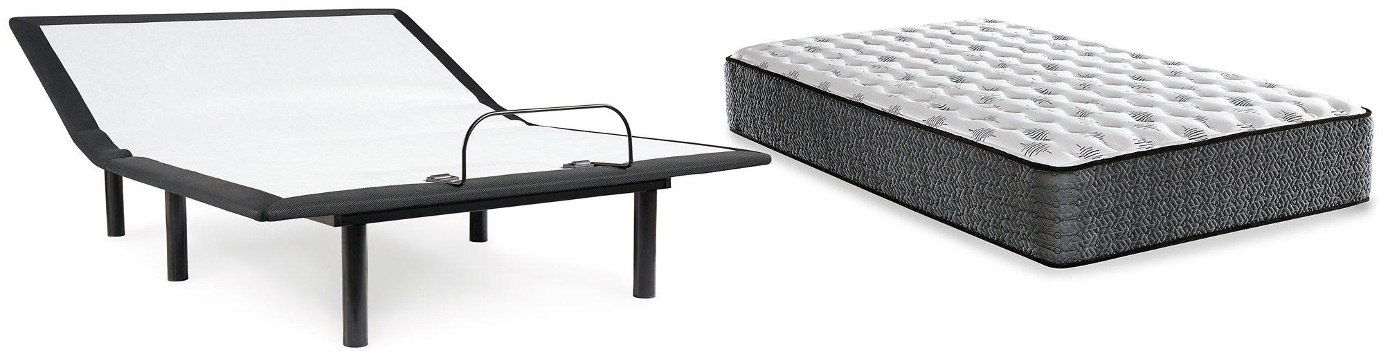 Ultra Luxury Firm Tight Top with Memory Foam Mattress and Base Set - Furniture Bros & Mattress (Bolingbrook, IL)