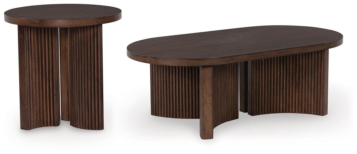 Korestone Occasional Table Set - Furniture Bros & Mattress (Bolingbrook, IL)