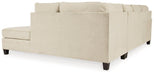Abinger 2-Piece Sectional with Chaise - Furniture Bros & Mattress (Bolingbrook, IL)