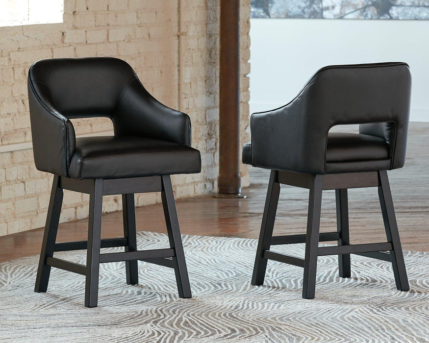 Tallenger Bar Stool Set - Furniture Bros & Mattress (Bolingbrook, IL)