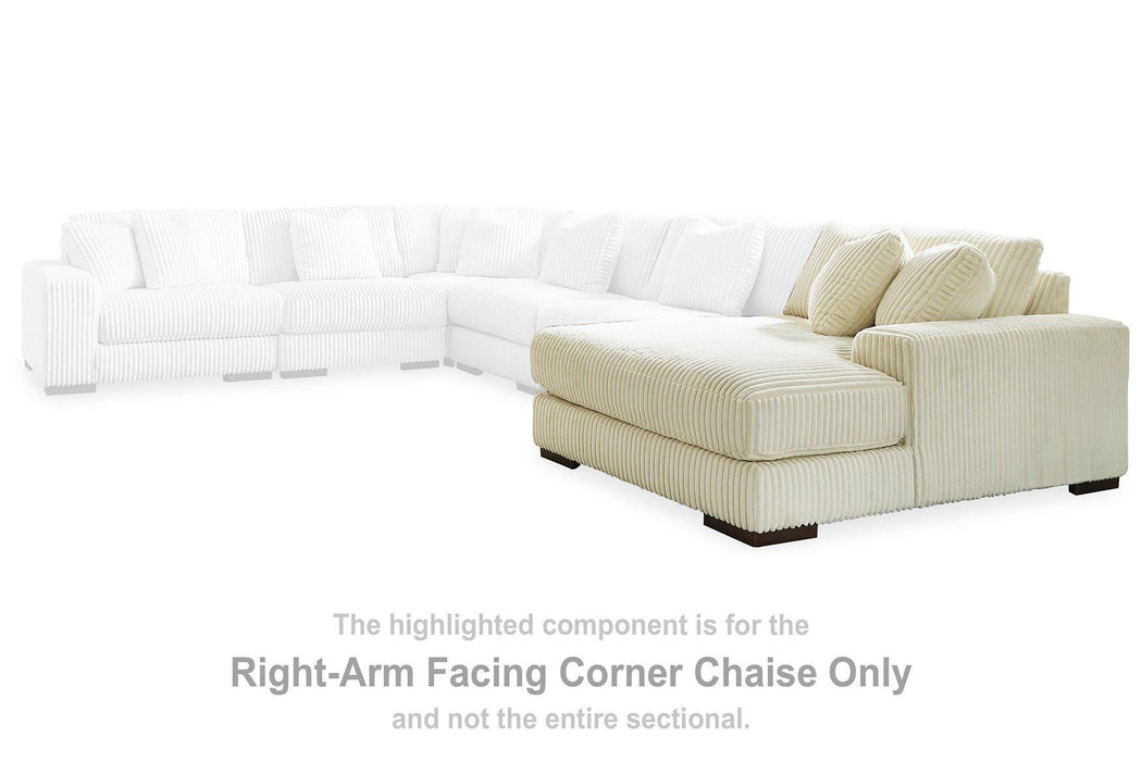 Lindyn Sectional with Double Chaise - Furniture Bros & Mattress (Bolingbrook, IL)