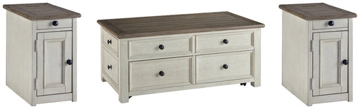 Bolanburg Occasional Table Set - Furniture Bros & Mattress (Bolingbrook, IL)