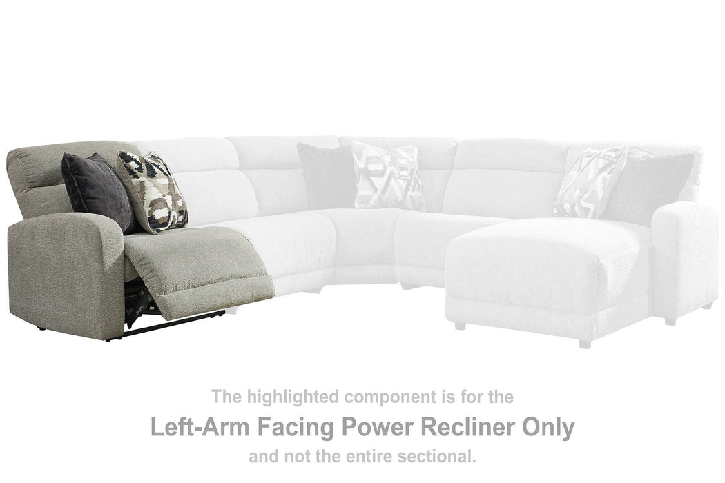 Colleyville Power Reclining Sectional with Chaise - Furniture Bros & Mattress (Bolingbrook, IL)