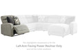 Colleyville Power Reclining Sectional with Chaise - Furniture Bros & Mattress (Bolingbrook, IL)