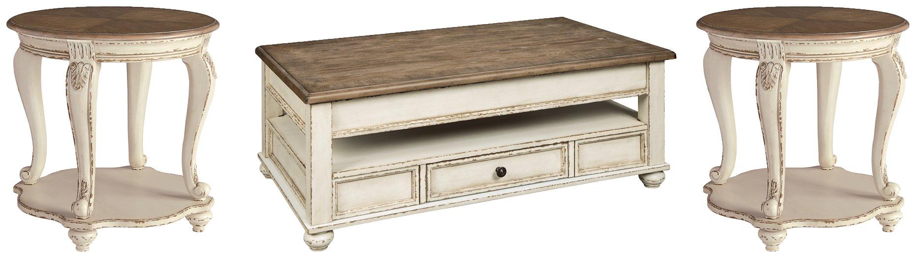 Realyn Occasional Table Set - Furniture Bros & Mattress (Bolingbrook, IL)