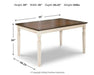 Whitesburg Dining Set - Furniture Bros & Mattress (Bolingbrook, IL)