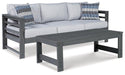 Amora Outdoor Seating Set - Furniture Bros & Mattress (Bolingbrook, IL)