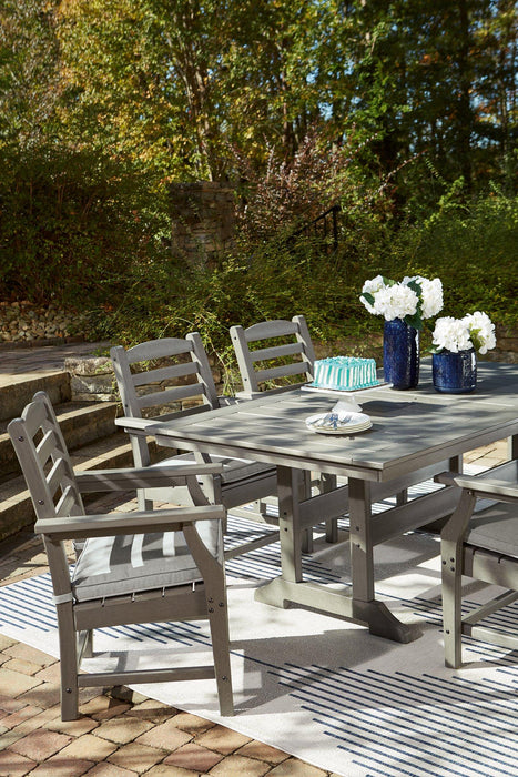 Visola Outdoor Dining Set - Furniture Bros & Mattress (Bolingbrook, IL)
