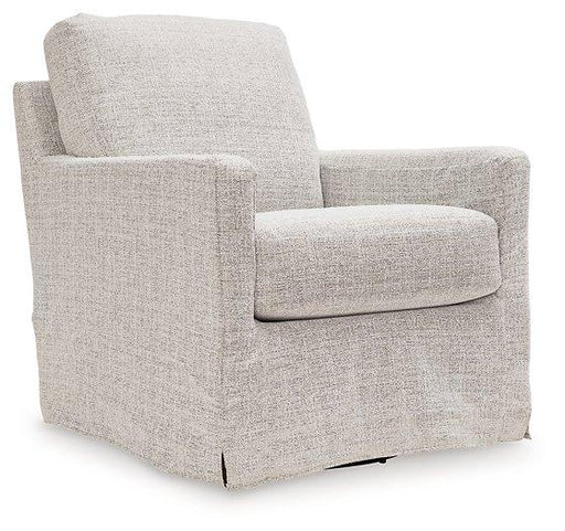 Nenana Next-Gen Nuvella Swivel Glider Accent Chair - Furniture Bros & Mattress (Bolingbrook, IL)