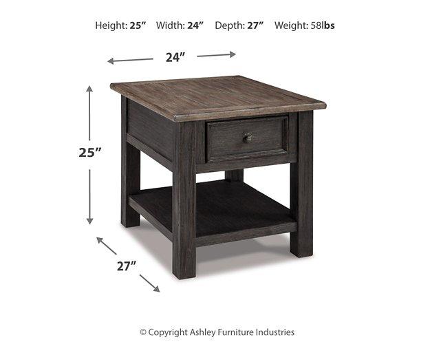 Tyler Creek End Table Set - Furniture Bros & Mattress (Bolingbrook, IL)