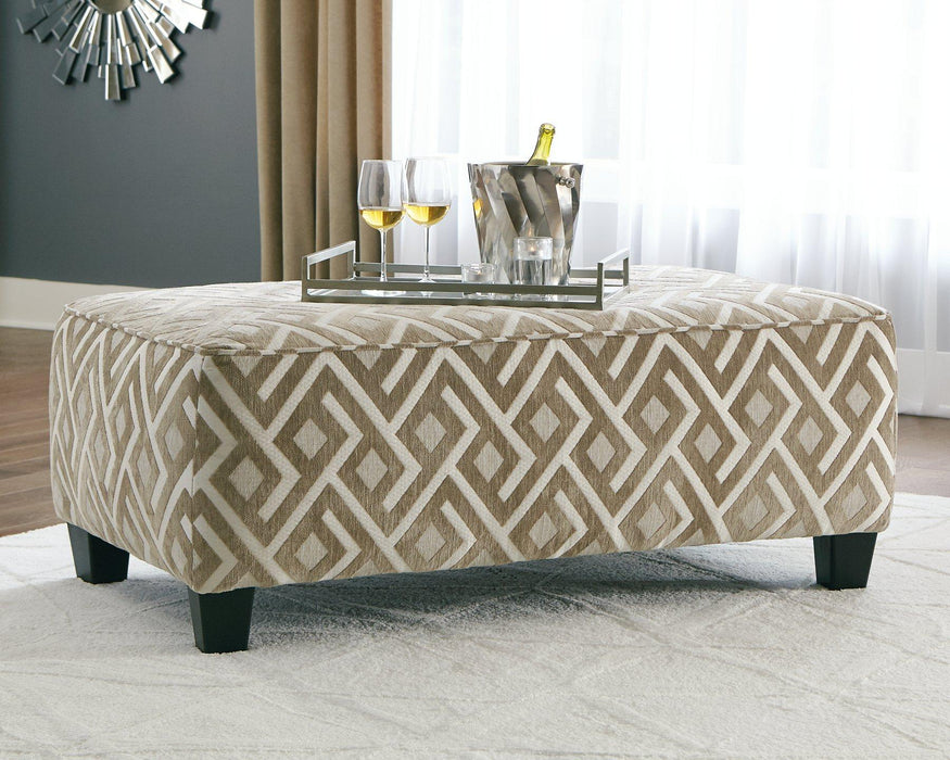 Dovemont Oversized Accent Ottoman - Furniture Bros & Mattress (Bolingbrook, IL)