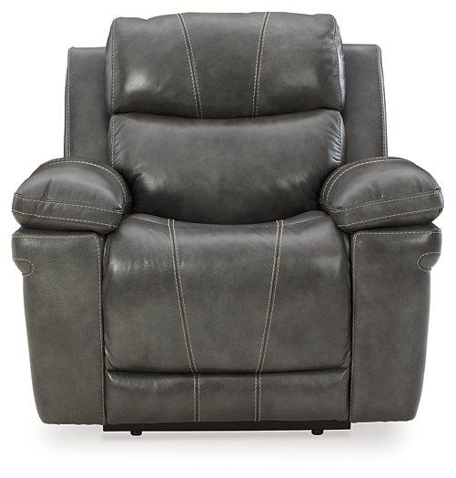 Edmar Power Recliner - Furniture Bros & Mattress (Bolingbrook, IL)