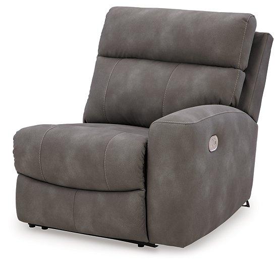 Next-Gen DuraPella Power Reclining Sectional Loveseat - Furniture Bros & Mattress (Bolingbrook, IL)