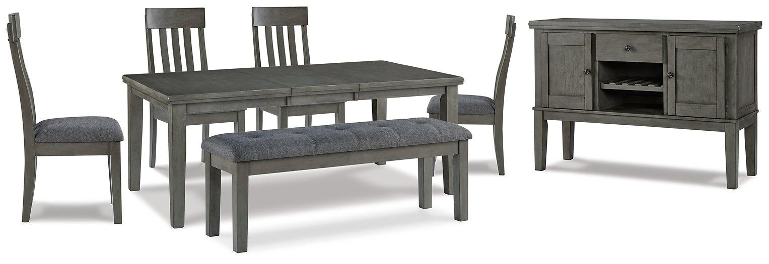 Hallanden Dining Room Set - Furniture Bros & Mattress (Bolingbrook, IL)