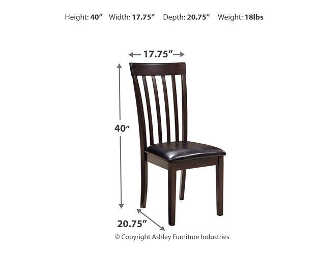 Hammis Dining Chair Set - Furniture Bros & Mattress (Bolingbrook, IL)