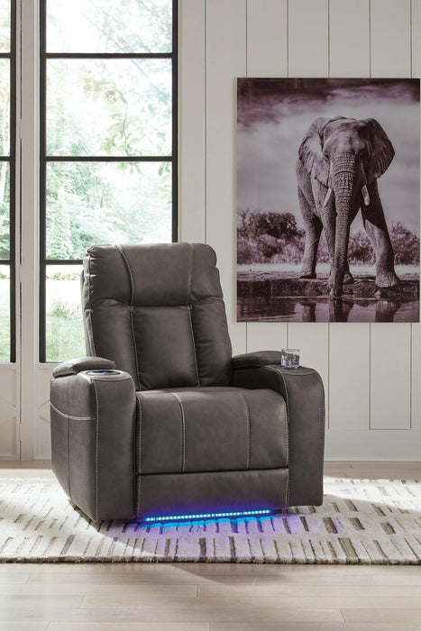Feazada Power Recliner - Furniture Bros & Mattress (Bolingbrook, IL)