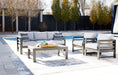 Amora Outdoor Seating Set - Furniture Bros & Mattress (Bolingbrook, IL)