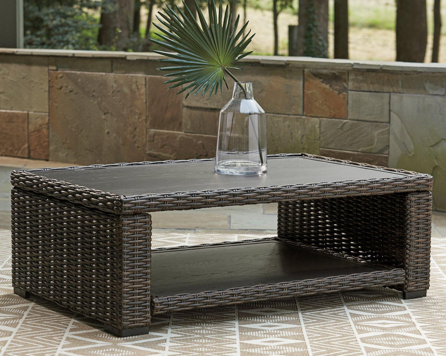 Grasson Lane Outdoor Occasional Table Set - Furniture Bros & Mattress (Bolingbrook, IL)