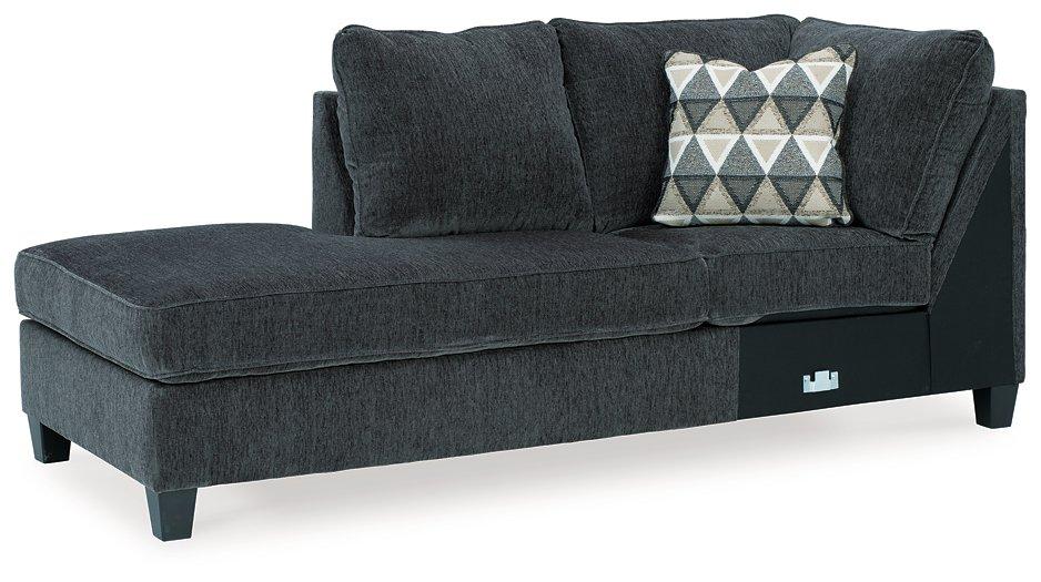 Abinger 2-Piece Sectional with Chaise - Furniture Bros & Mattress (Bolingbrook, IL)