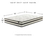 Chime 10 Inch Hybrid Mattress in a Box - Furniture Bros & Mattress (Bolingbrook, IL)