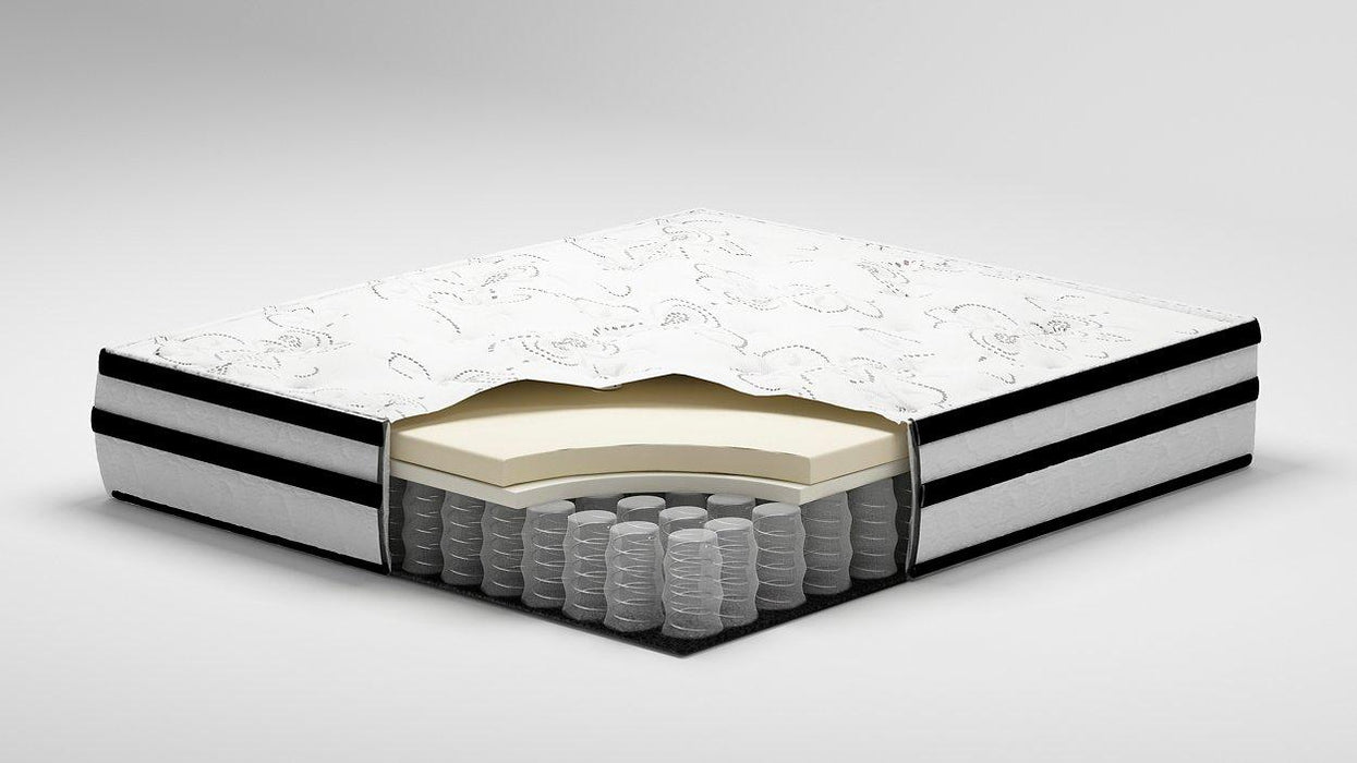 Chime 10 Inch Hybrid Mattress in a Box - Furniture Bros & Mattress (Bolingbrook, IL)
