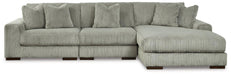 Lindyn Sectional with Chaise - Furniture Bros & Mattress (Bolingbrook, IL)
