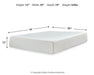 Chime 12 Inch Memory Foam Mattress in a Box - Furniture Bros & Mattress (Bolingbrook, IL)