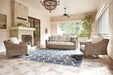 Beachcroft Outdoor Seating Set - Furniture Bros & Mattress (Bolingbrook, IL)