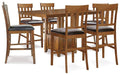 Ralene Counter Height Dining Set - Furniture Bros & Mattress (Bolingbrook, IL)