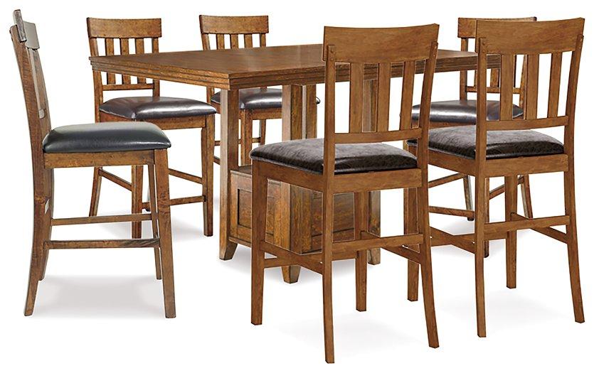 Ralene Counter Height Dining Set - Furniture Bros & Mattress (Bolingbrook, IL)