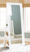 Evesen Floor Standing Mirror/Storage - Furniture Bros & Mattress (Bolingbrook, IL)