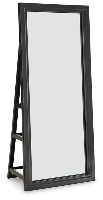 Evesen Floor Standing Mirror/Storage - Furniture Bros & Mattress (Bolingbrook, IL)