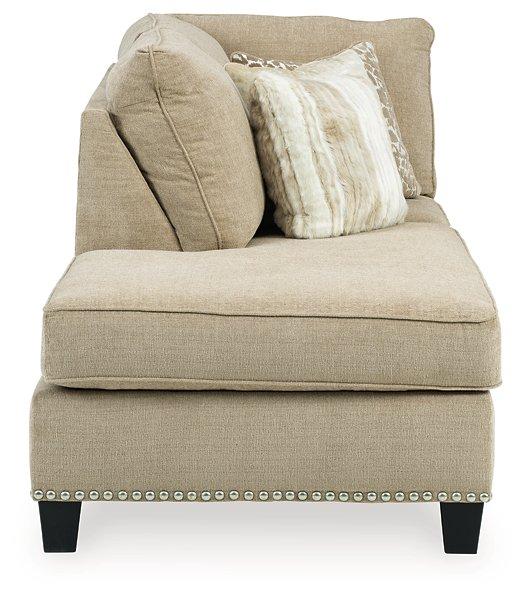 Dovemont 2-Piece Sectional with Chaise - Furniture Bros & Mattress (Bolingbrook, IL)
