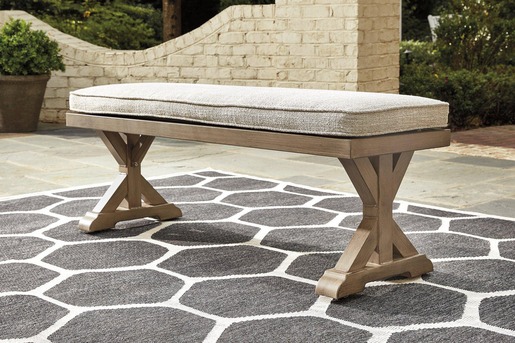 Beachcroft Outdoor Dining Set - Furniture Bros & Mattress (Bolingbrook, IL)