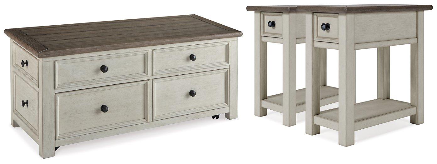 Bolanburg Occasional Table Set - Furniture Bros & Mattress (Bolingbrook, IL)
