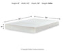 Chime 8 Inch Memory Foam Mattress in a Box - Furniture Bros & Mattress (Bolingbrook, IL)