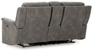Next-Gen DuraPella Power Reclining Loveseat with Console - Furniture Bros & Mattress (Bolingbrook, IL)