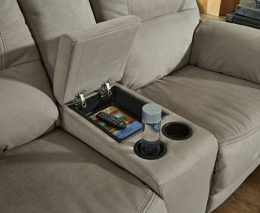 Next-Gen Gaucho Power Reclining Loveseat with Console - Furniture Bros & Mattress (Bolingbrook, IL)