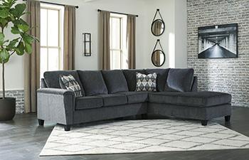 Abinger 2-Piece Sectional with Chaise - Furniture Bros & Mattress (Bolingbrook, IL)