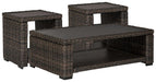 Grasson Lane Outdoor Occasional Table Set - Furniture Bros & Mattress (Bolingbrook, IL)